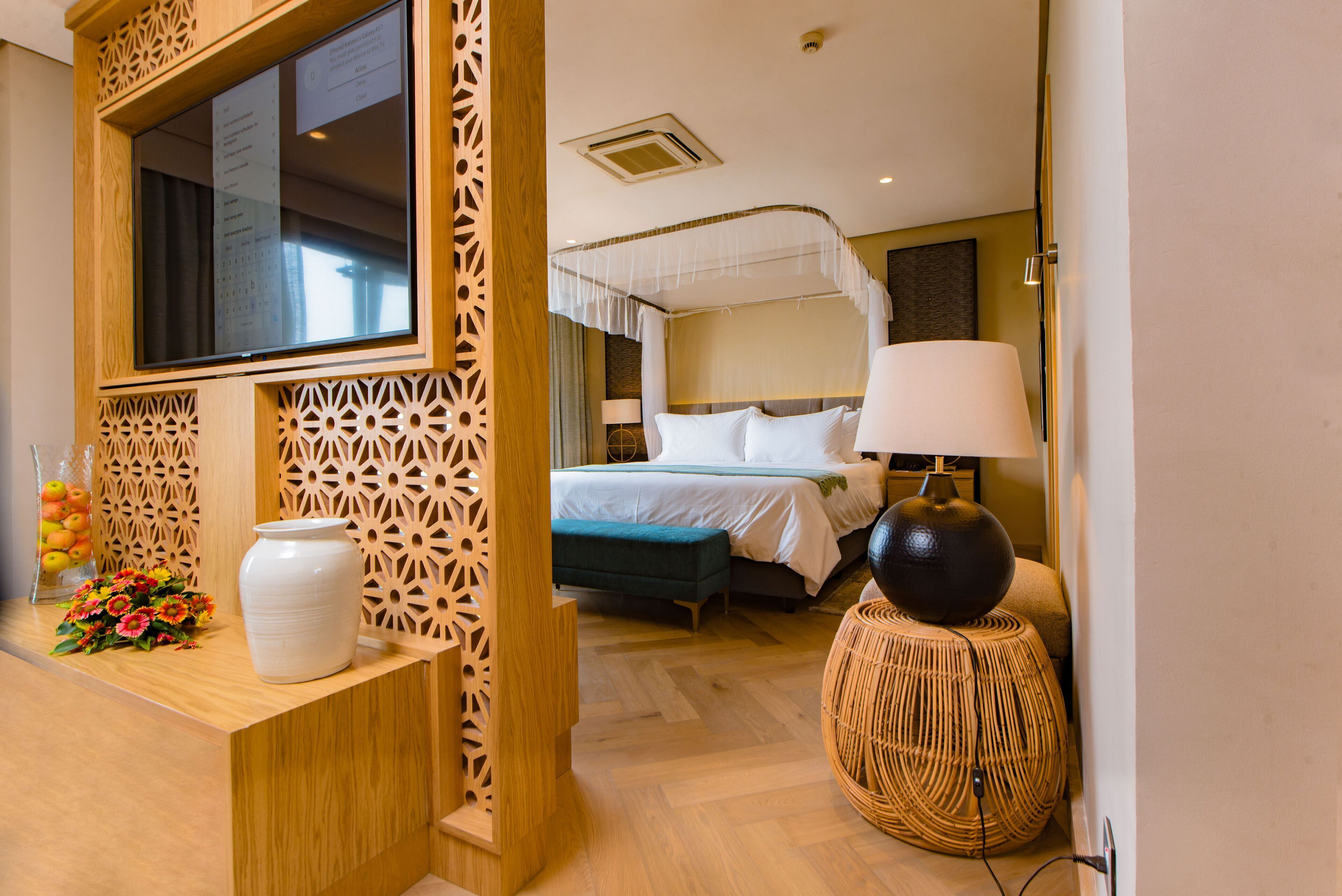 In-room safe, desk, laptop workspace, iron/ironing board