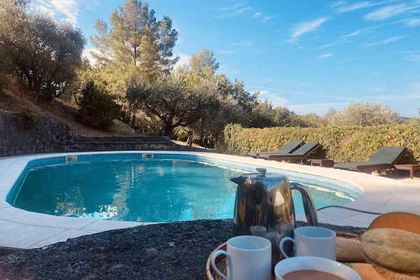 Breakfast by the pool