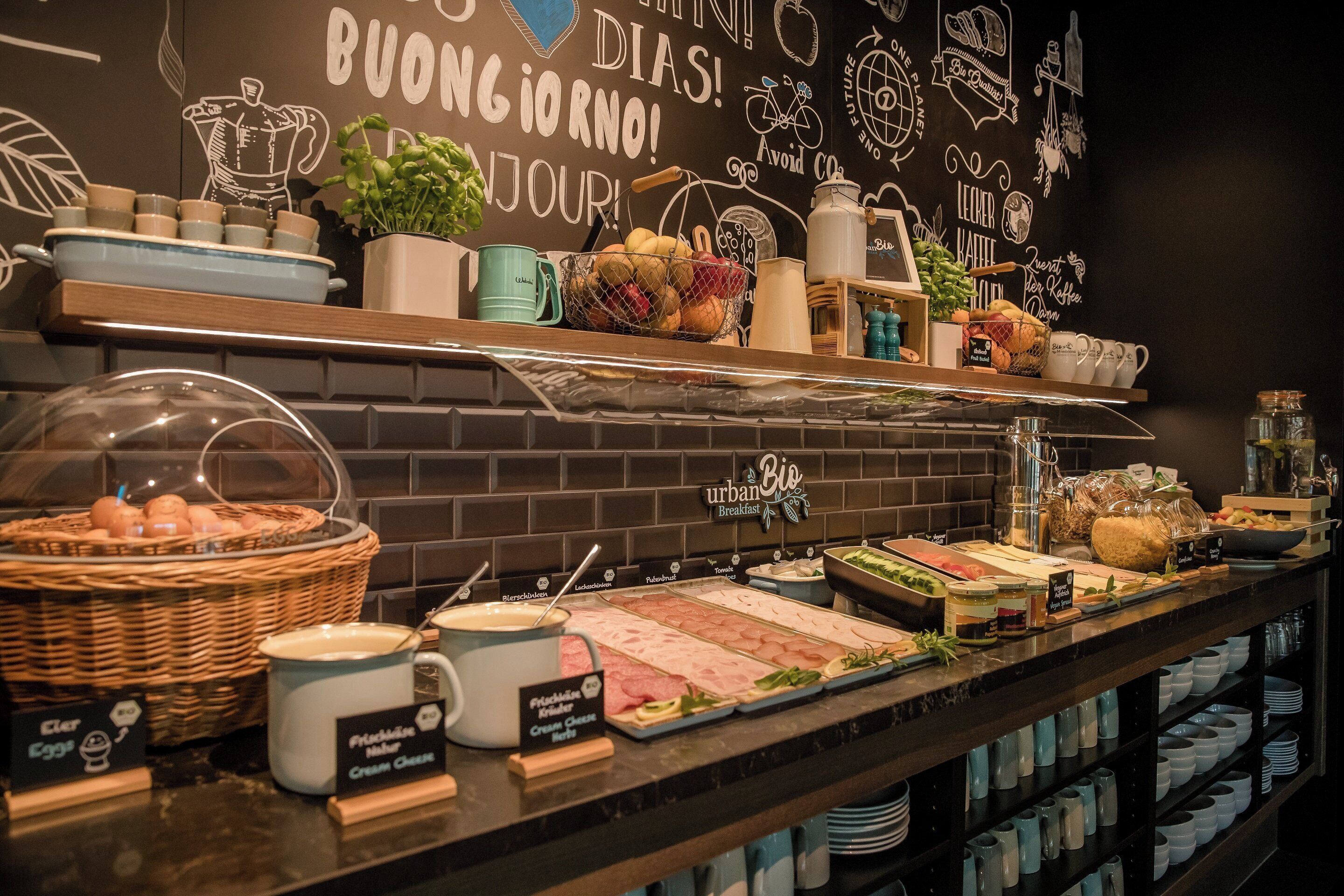 daily buffet breakfast (eur 16.90 per person)