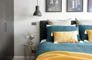 1 soverom, strykejern/-brett, wi-fi og sengetøy