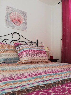 1 bedroom, iron/ironing board, travel crib, free WiFi