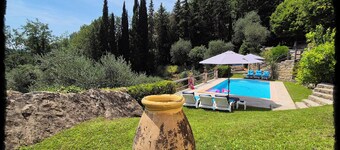 3 roms villa med fantastisk fjellutsikt nær Nice og Monaco