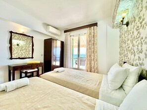 3 عدّة غرف نوم ومكواة/لوح كي وواي فاي مجانًا وملاءات أسرّة