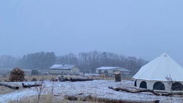 Enceinte de l’hébergement