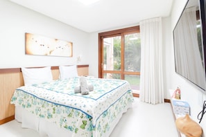 Apartamento | 3 quartos, cortinas blackout, ferros/tábuas de passar roupa
