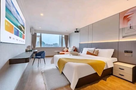 Habitación. Shiman Art Hotel (Guangzhou Chebei Subway Station)