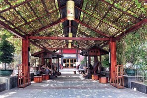 Enceinte de l’hébergement