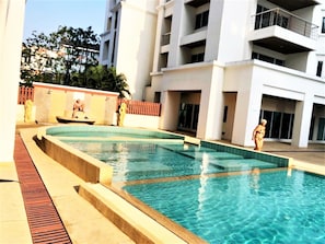Condo, 1 Bedroom, Smoking, Balcony | Pool | Outdoor pool - Large Studio With Balcony - TW Platinum Suites, Jomtien (Pattaya)