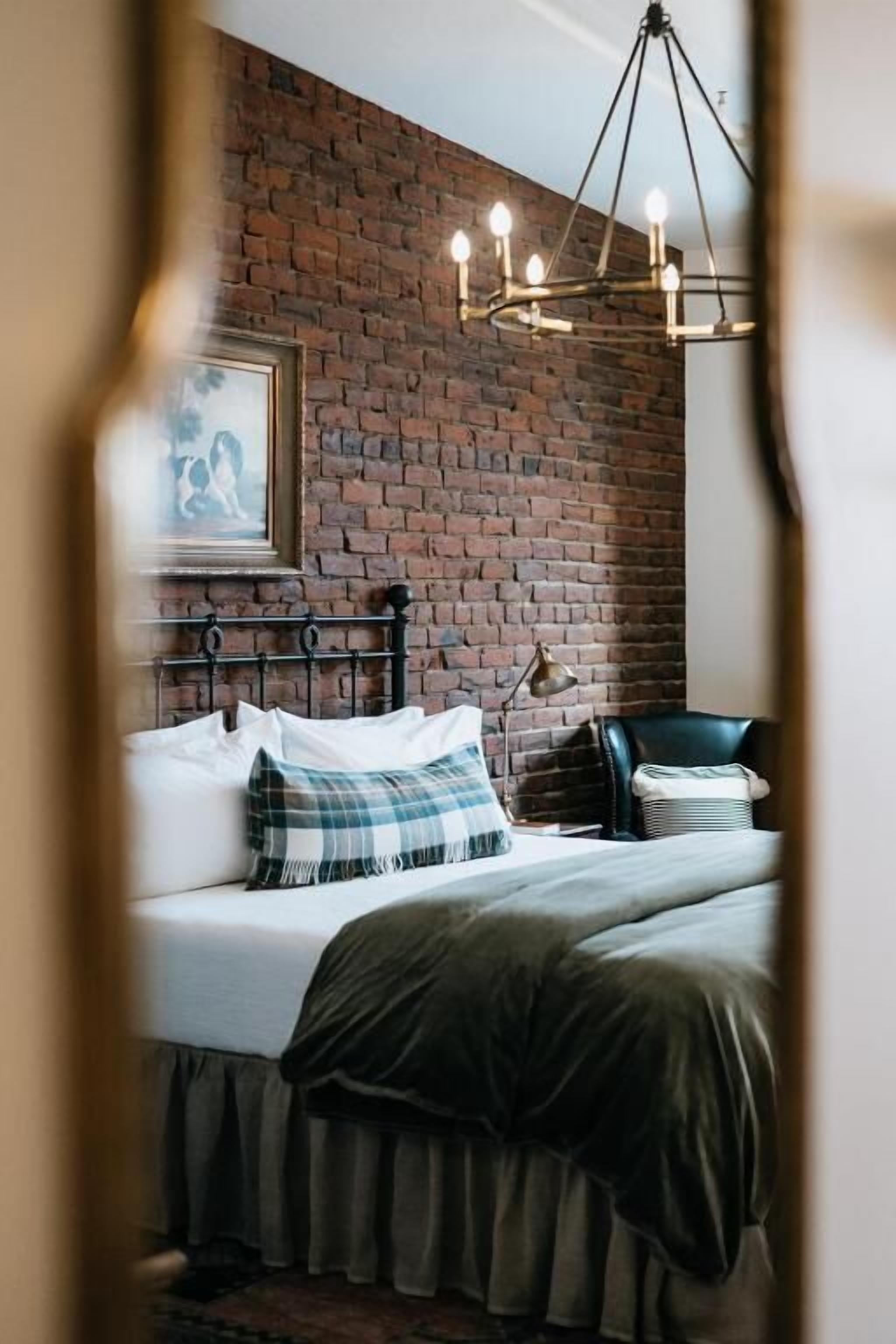 Premium bedding, down comforters, memory foam beds, in-room safe