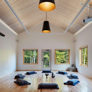 Vue depuis l’hébergement 