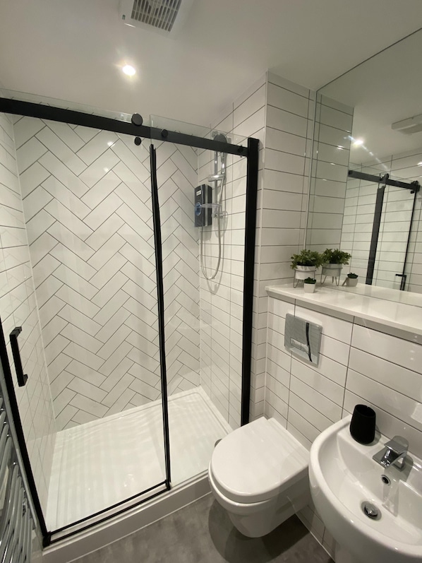 Deluxe Apartment, Accessible, Private Bathroom (Manhattan style apartment) | Bathroom