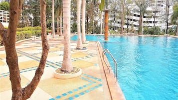 Lejlighed - 1 soveværelse - ryger - balkon | Pool | Udendørs pool