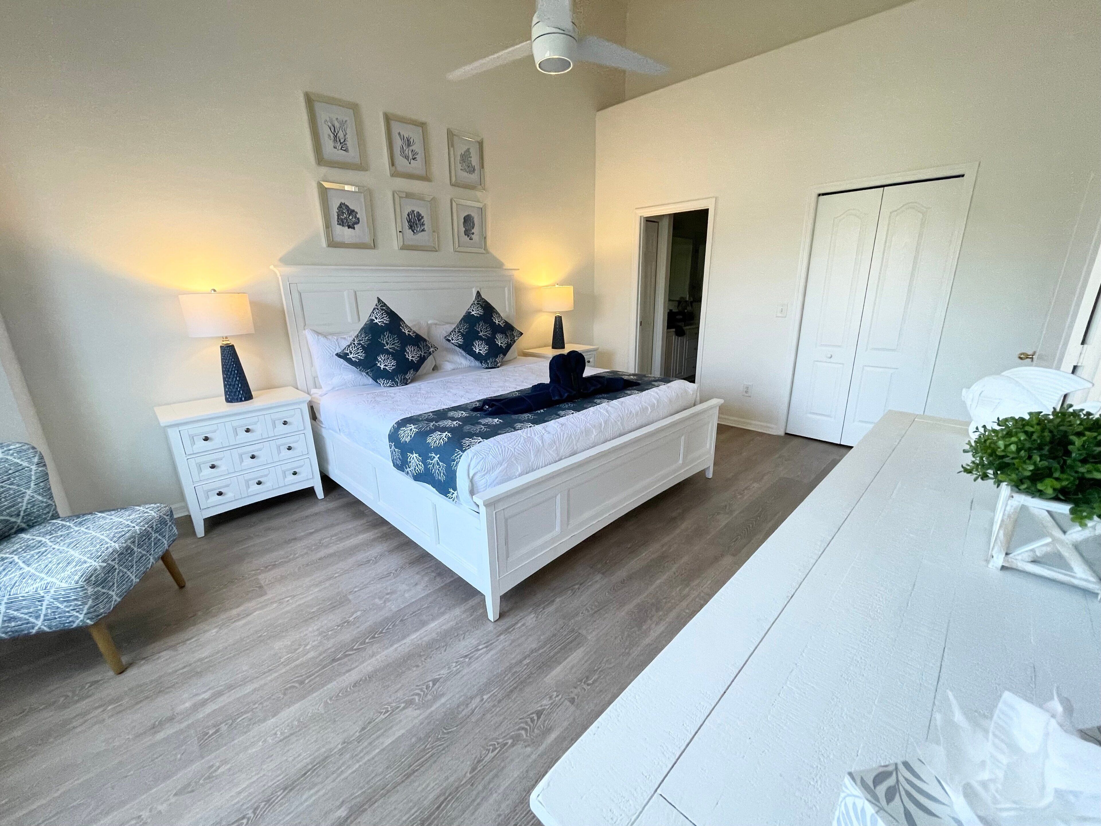 3 bedrooms, iron/ironing board, free WiFi, bed sheets
