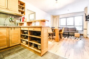 Interior - Renovated T3 family apartment in ski-in/ski-out residence (Flaine)