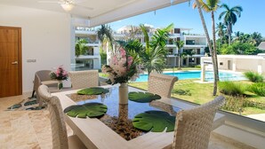 Family Apartment | Living area - Nicole ApartHotel (Las Terrenas)