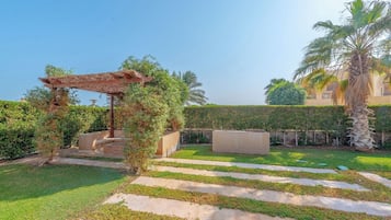 Overnattingsstedets uteområder