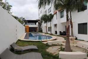 Alberca al aire libre 