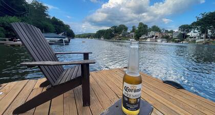 Lakeside Home w/Lake Access, Dock & Water Views!