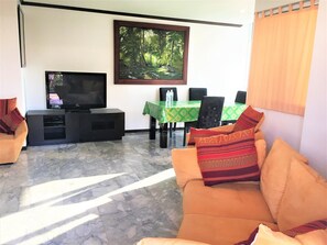 Apartment, 1 Schlafzimmer, Raucher, Balkon | Speisen