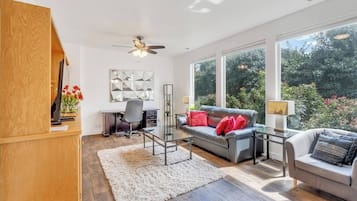 Smart TV, books, offices