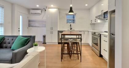 Newly renovated luminous open plan condo,near downtown,metro station