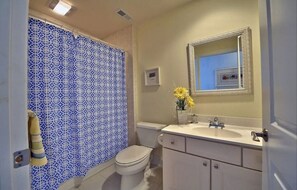 Bathtub, toilet paper