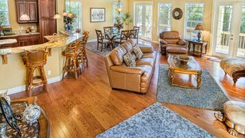 Hus - 4 soveværelser | Stue