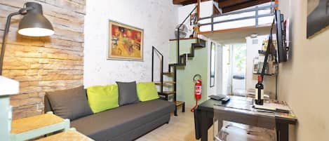 Honeymoon-Studio (Casina Magnoli) | Wohnbereich