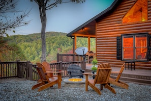 House, 3 Bedrooms | Balcony - Points of View by Escape to Blue Ridge (Mineral Bluff)