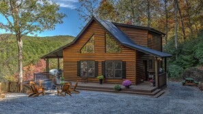 House, 3 Bedrooms | Exterior - Points of View by Escape to Blue Ridge (Mineral Bluff)