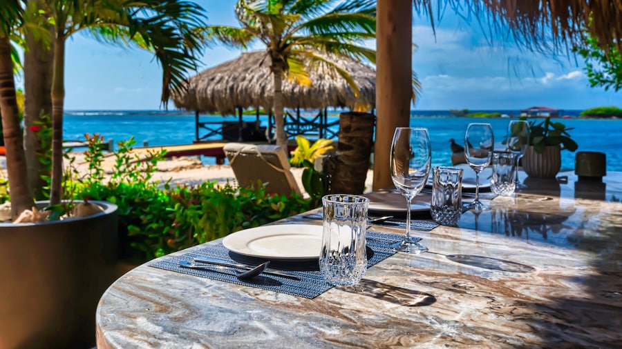 Private Beach Ocean Front Boat Dock Tiki Bar