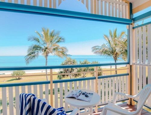 Beachfront multi level Island Villa