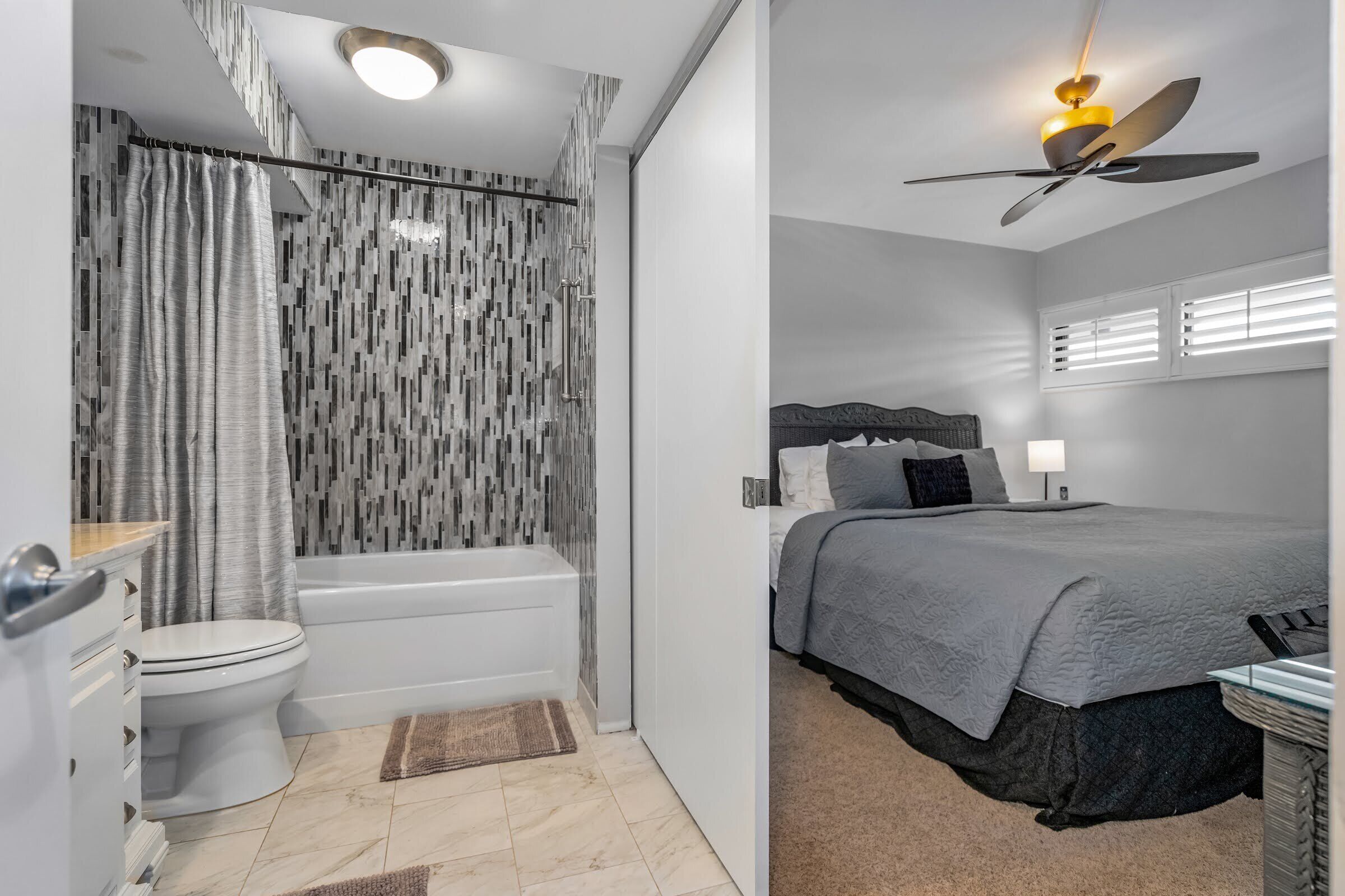 2 bedrooms, in-room safe, iron/ironing board, free WiFi