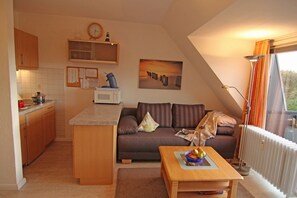 Fernseher, DVD-Player, Stereoanlage