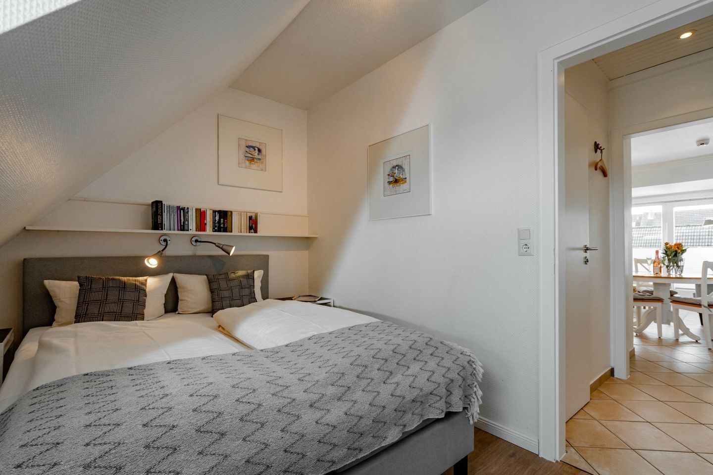 2 chambres, fer et planche à repasser, Wi-Fi, draps fournis