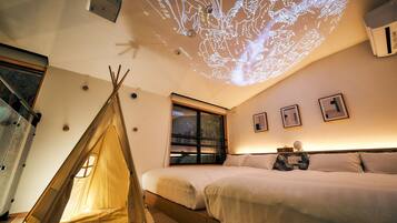 2 bedrooms, desk, free WiFi, bed sheets