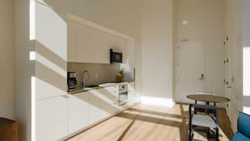 City Studio | Individually decorated, individually furnished, free cribs/infant beds