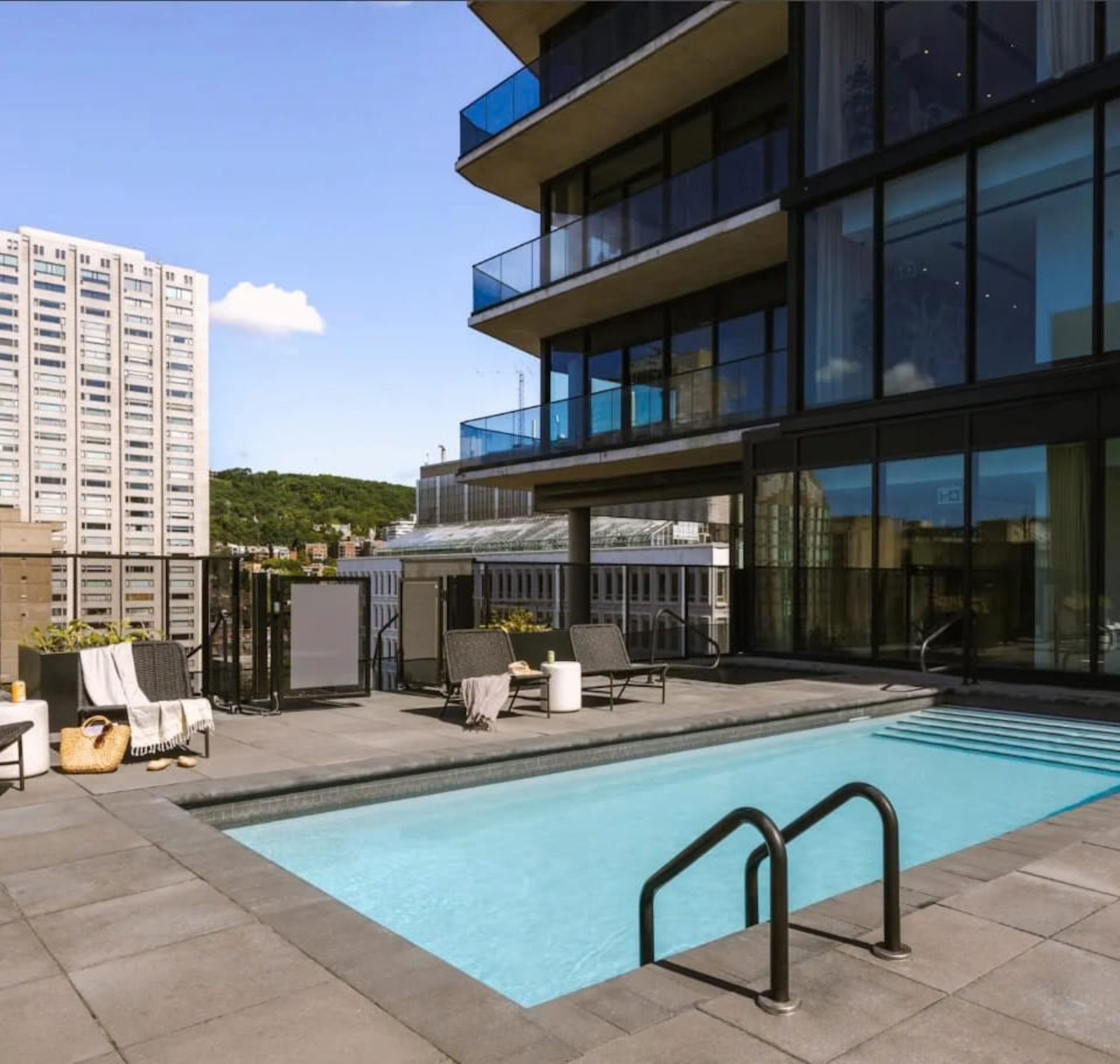 Seasonal outdoor pool