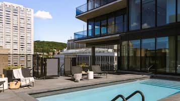 Seasonal outdoor pool