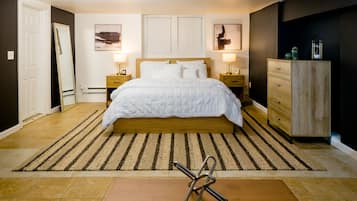 1 chambre, fer et planche à repasser, lit parapluie, Wi-Fi gratuit