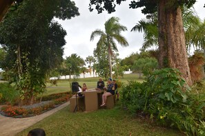 Enceinte de l’hébergement