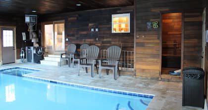 Indoor Pool , Hot Tub, Game Room & Gym