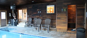 Indoor Pool , Hot Tub, Game Room & Gym