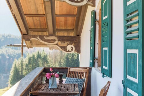 Ferienwohnung Talblick mit Bergblick, WLAN