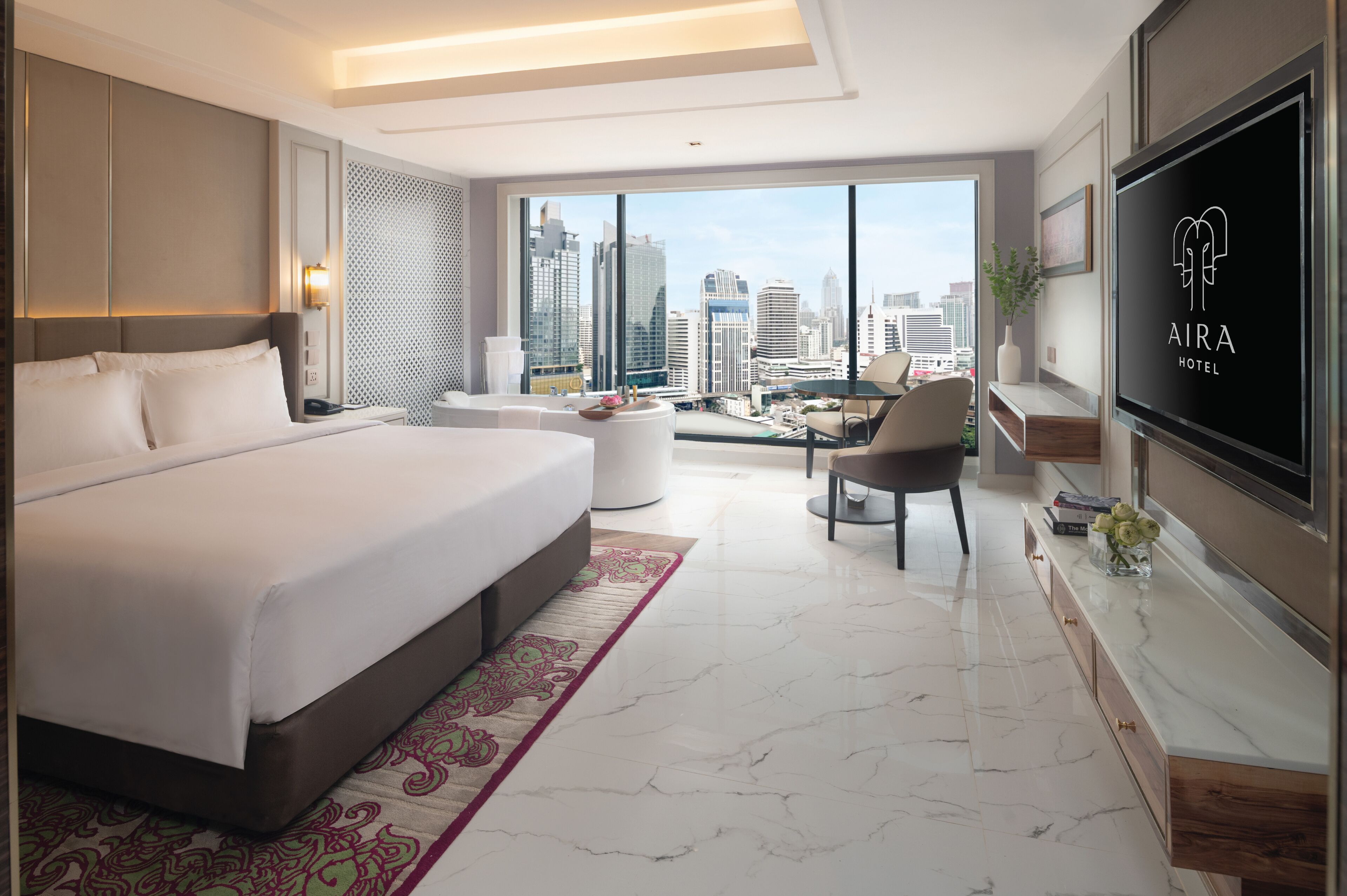 jacuzzi corner club lounge access | 1 bedroom, premium bedding, down duvets, minibar