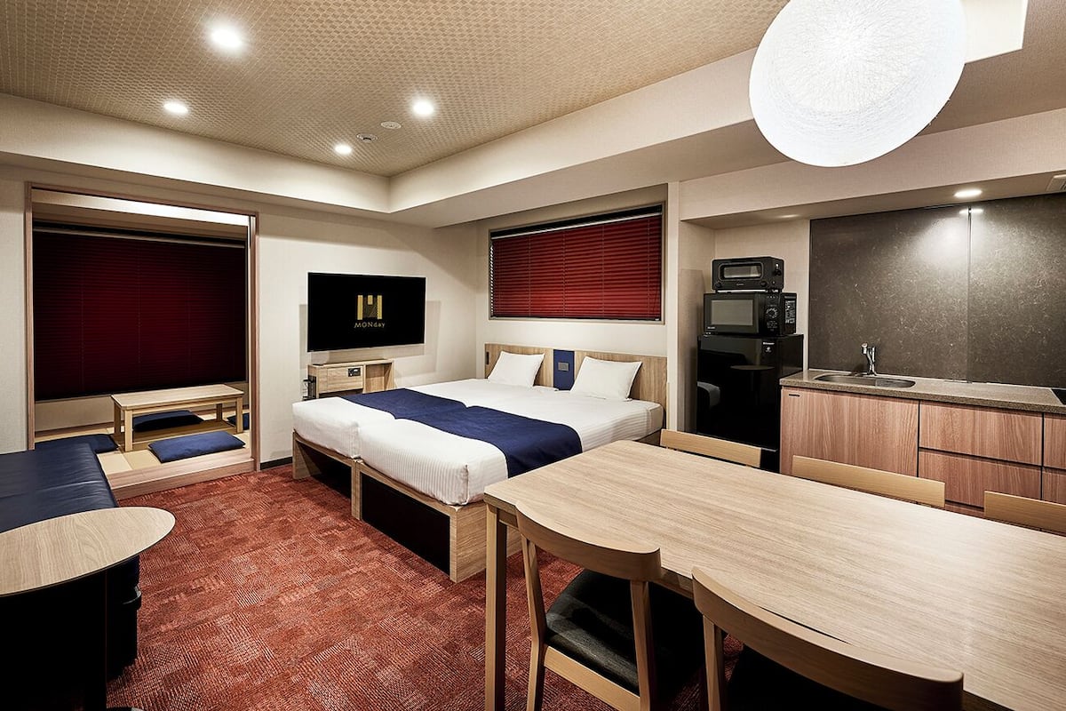 Grand Japanese Room, Non Smoking (Basement floors may be assigned) | Down comforters, in-room safe, desk, iron/ironing board
