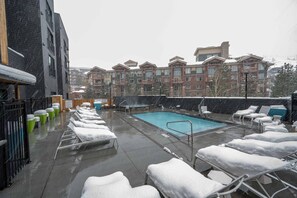 Indoor pool, outdoor pool