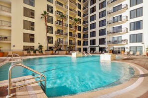 Una piscina climatizada