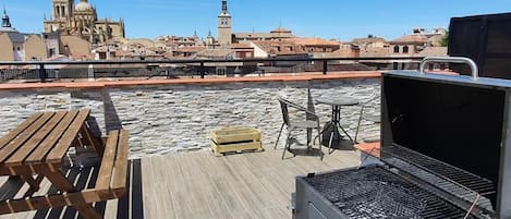 Terrasse sur le toit