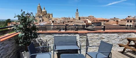 Terrasse sur le toit